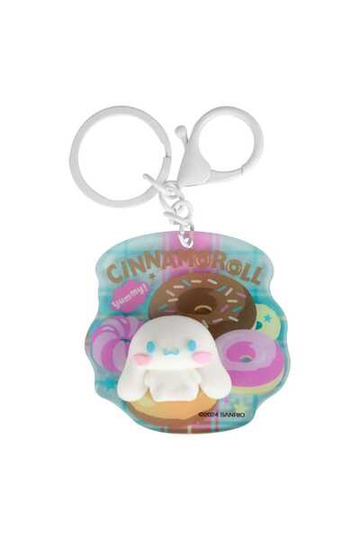 OEM Breloc acrilic 3D Cinnamoroll de la Sanrio - 5 cm