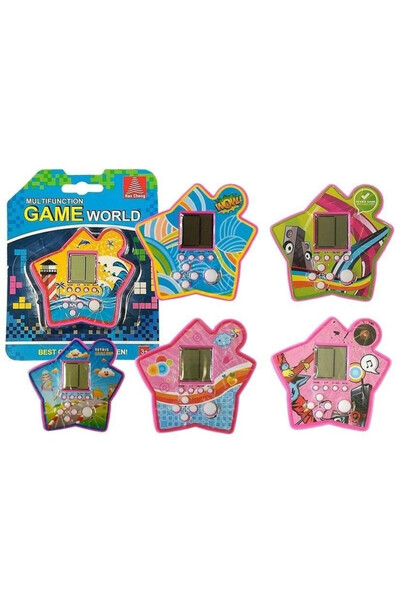 OEM Joc electronic de buzunar Tetris MIX Leantoys cu ecran 3+
