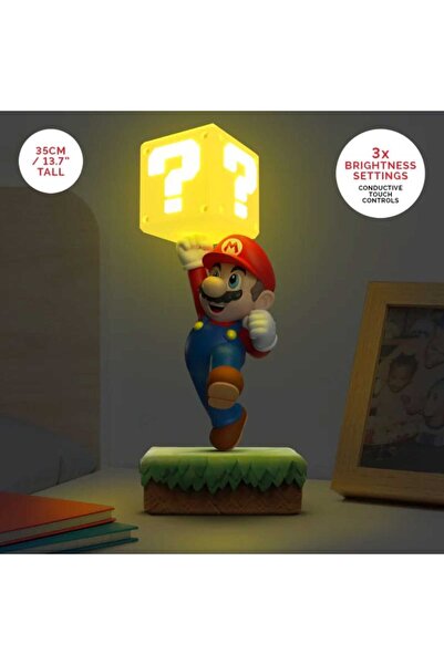 OEM Lampă decorativă dioramă Super Mario cu Mario – Nintendo (licențiat)