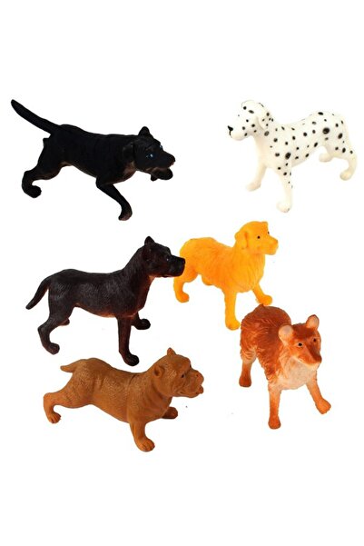 OEM Set 6 animale de jucarie, Trifox, Multicolor