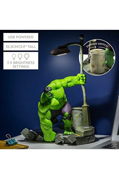 OEM Lampa dioramă Hulk Marvel Paladone