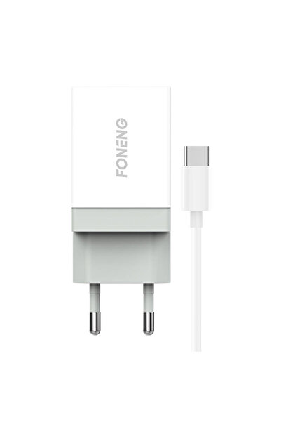FONENG Încărcător de perete USB K210 2.1A cu cablu USB-C