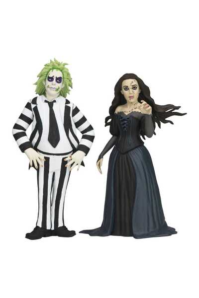 OEM Figurine Toony Terrors Set: Beetlejuice & Delores, 15 cm, Multicolor
