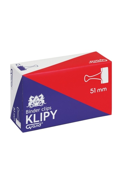 MC Micostore Гранд 110-1096 метални скоби, 51 мм, черни, кутия от 12 броя