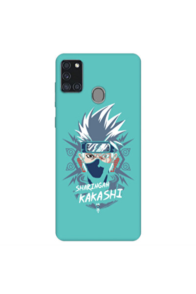 Other Samsung A21S Anime Mangoo Turquoise Colored Silicone TPU Θήκη