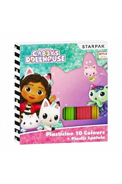 Starpak Plastilina modelabila Gabby set 10 culori multicolor cu spatula