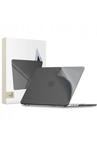 Tech-Protect Husă SoftShell pentru MacBook Pro de 14 inch 2021-2026, Negru Mat