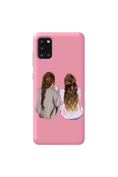 Other Samsung A31 Friends Pink Colored Silicone TPU Θήκη