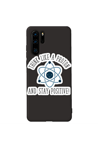 Other Huawei P30 Pro THINK LIKE Black Colored Silicone TPU Θήκη