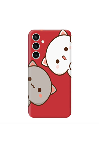 Other Samsung S24 Plus We are here Red Colored Silicone TPU Θήκη