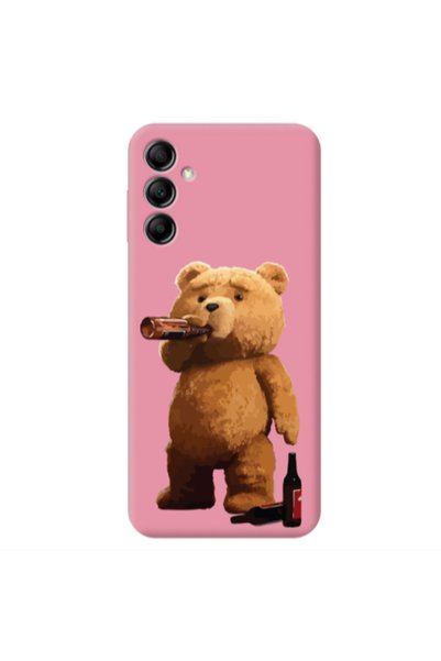 Other Samsung A24 Beer Time Pink Colored Silicone TPU Θήκη