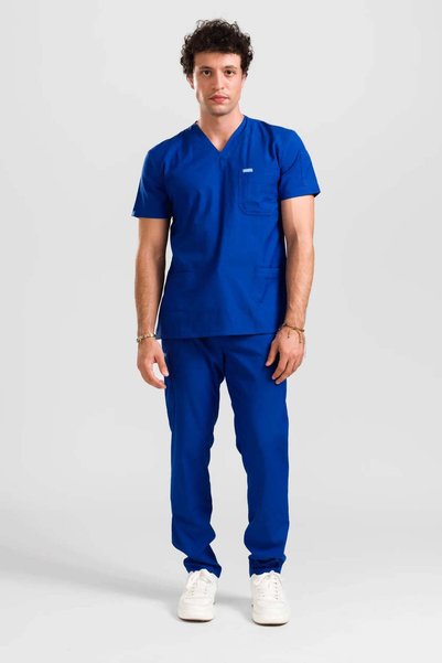 oksijen uniform Neon - Cobalt Blue (Set)