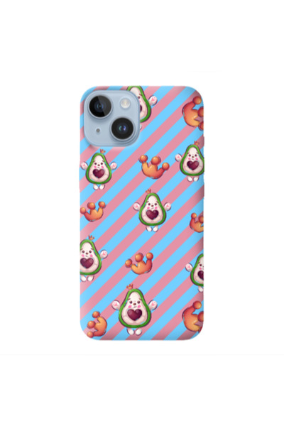 Other Apple iPhone 14 king avocado Pink Colored Silicone TPU Θήκη