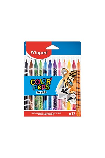 Maped Carioca ColorPeps Animale 12 culori/set