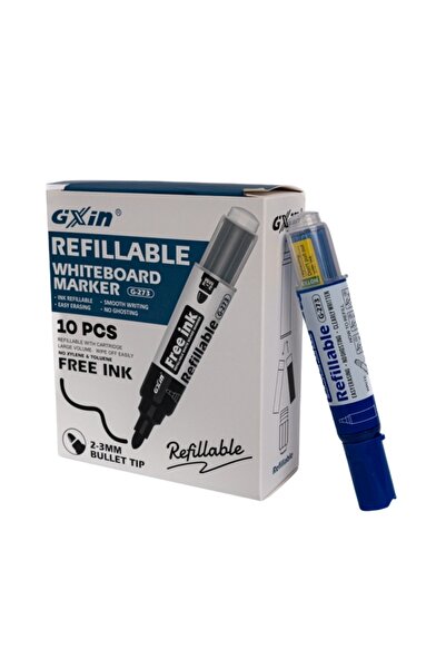 MC Micostore Marker tabla G-273, reincarcabil, albastru