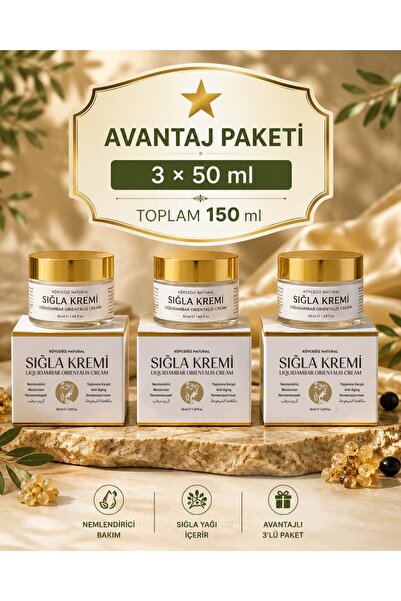 Sığla Kremi 50 ml x 3 | Avantaj Paketi