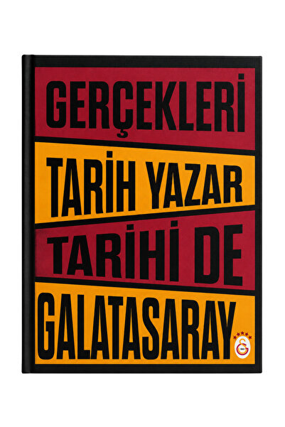 Galatasaray Lisanslı Gerçekleri Tarih Yazar Baskılı Defter - Sert Kapak Çizgi...