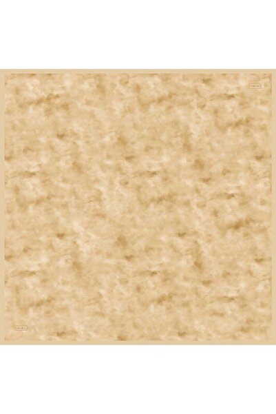 Levidor Gold Antique Pattern Twill Silk Scarf