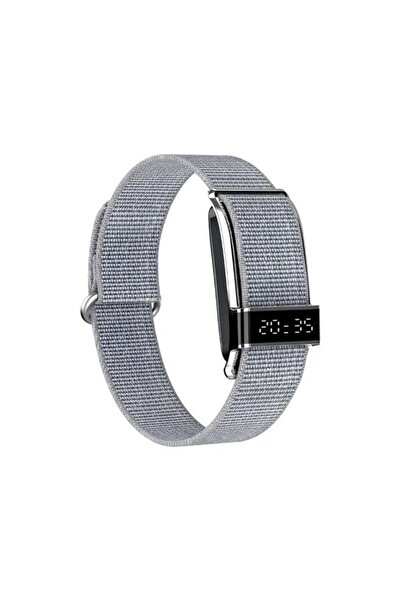 porodo Trackfit Pro Smart Bracelet Fitness Tracker with Display and App - Silver