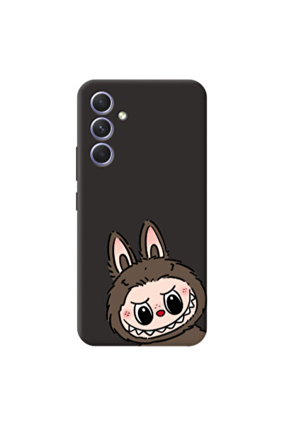 Other Samsung A54 Labubu7 Black Colored Silicone TPU Θήκη