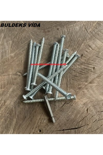 Genel Markalar ATLAS BULDEKS VİDA SUNTA VİDASI MONTAJ VİDASI 7,5MM 8CM 20ADET...