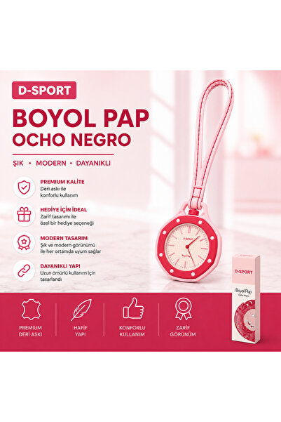 SMAYLİNG D-Sport Boyol Pop Bag Ornament Keychain Clock Premium Leather Strap ...