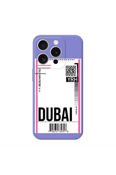 Other Apple Iphone 16 Pro Max Dubai YRH Purple Colored Silicone TPU Θήκη