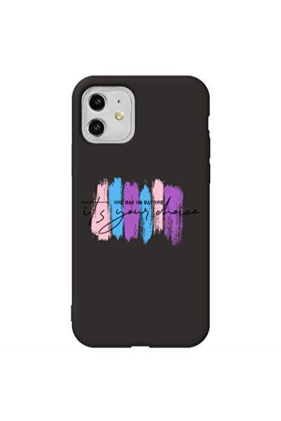 Other Apple iPhone 11 One Day Or Day One Black Colored Silicone TPU Θήκη