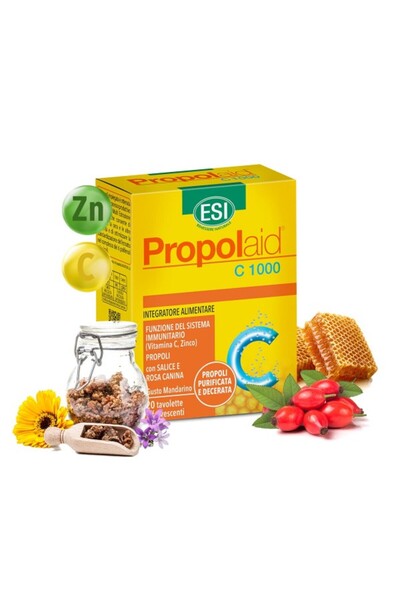 ESI | Propolaid Propol C 1000 | Συμπλήρωμα Διατροφής με Πρόπολη, Ψευδάργυρο &...