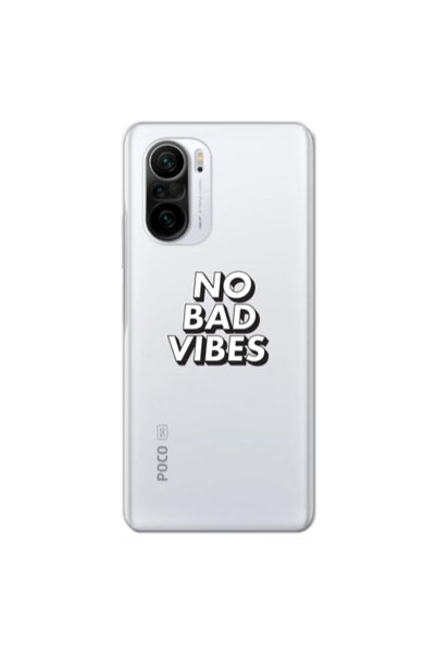 Other Xiaomi Poco F3 No bad vibes Transparent Silicone TPU Θήκη