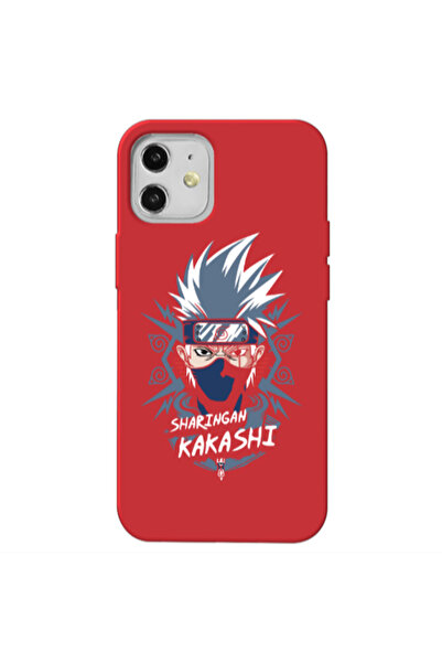 Other Apple iPhone 12 Anime Mangoo Red Colored Silicone TPU Θήκη