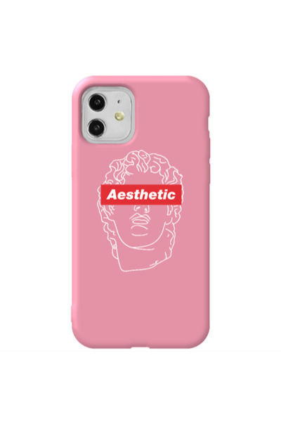 Other Apple iPhone 11 Aesthetic Pink Colored Silicone TPU Θήκη