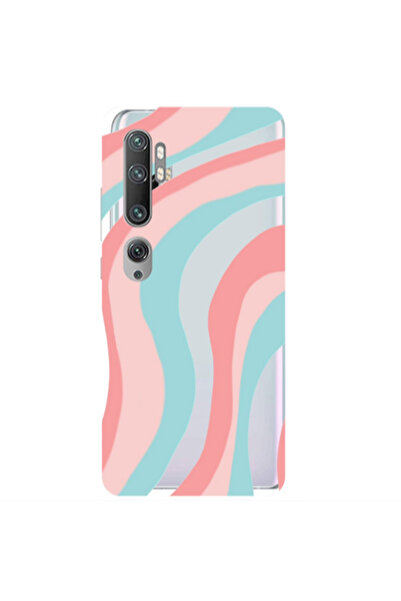Other Xiaomi Mi Note 10 Pro Colored lines Transparent Silicone TPU Θήκη