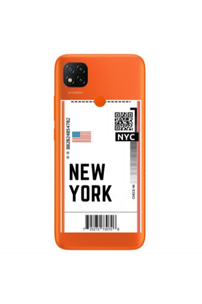 Other Xiaomi Redmi 9c New York NYC Transparent Silicone TPU Θήκη
