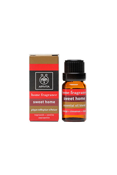 Apivita Βιολογικό Μείγμα Αιθέριων Ελαίων  "Sweet Home " Πορτοκάλι, Κανέλα, Γα...