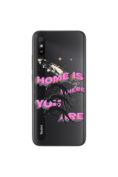 Other Xiaomi Redmi 9A Home Is Where Transparent Silicone TPU Θήκη