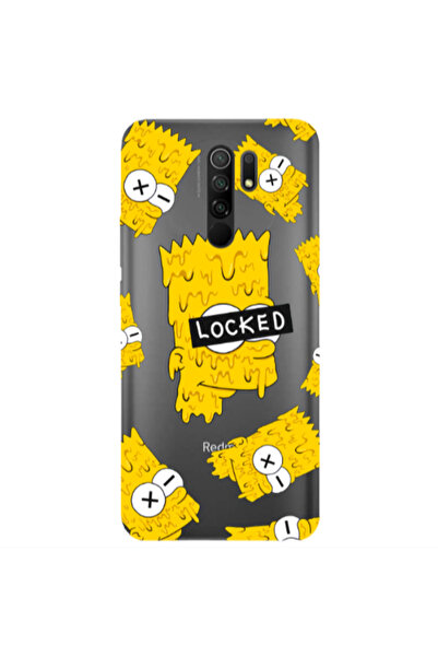 Other Xiaomi Redmi 9 Bart Simpson Transparent Silicone TPU Θήκη