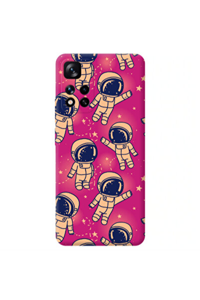 Other Xiaomi Redmi Note 11 Pro 5G Smoll astronauts Transparent Silicone TPU Θήκη