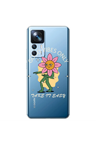 Other Xiaomi Mi 12T Good Vibes Only Transparent Silicone TPU Θήκη