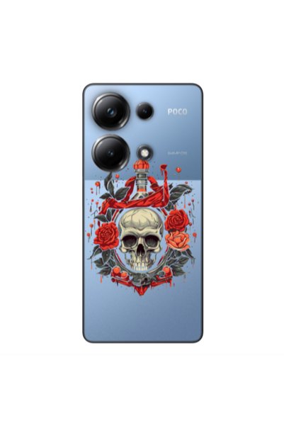 Other Xiaomi Poco M6 Pro 4G Flower head Transparent Silicone TPU Θήκη