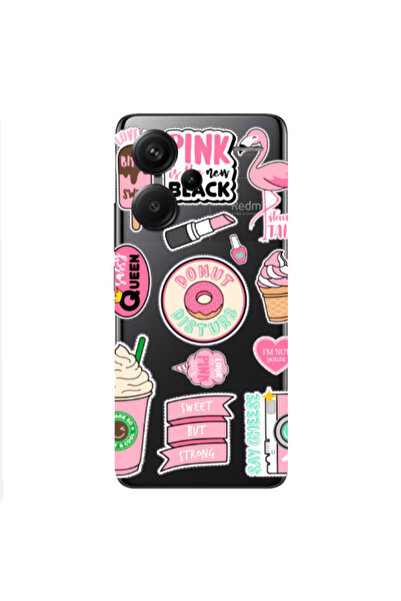 Other Xiaomi Redmi Note 13 Pro+ 5G Donut disturb Transparent Silicone TPU Θήκη