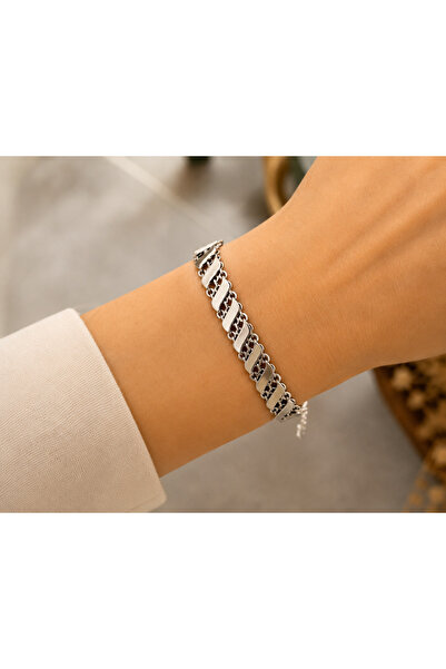ACAR TAKI Xuping Silver Color Elegant, Lightweight Bracelet 18+4cm Acr9839