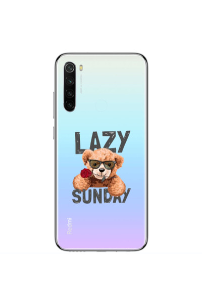 Other Xiaomi Redmi Note 8 Lazy sunday Transparent Silicone TPU Θήκη