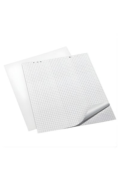 MC Micostore Rezerva hartie flipchart, 65x94cm, 70g/mp, patratele 2.5x2.5cm, ...