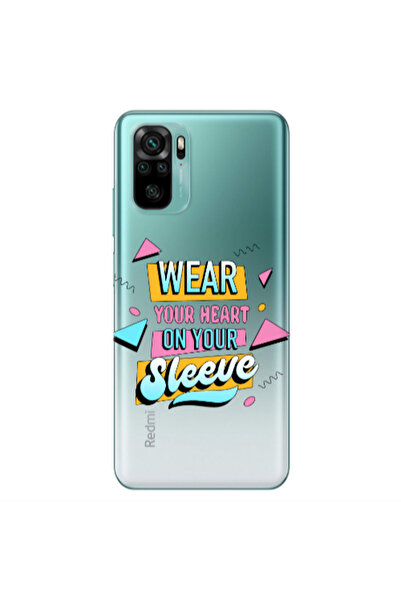 Other Xiaomi Redmi Note 10S Wear Your Heart Transparent Silicone TPU Θήκη