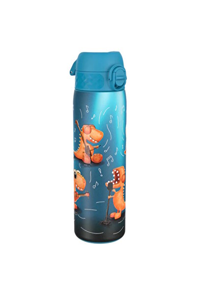Ion8 Μεταλλικό Μπουκάλι 600ml Δεινόσαυρος
