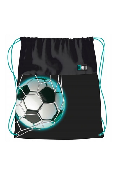 MC Micostore Rucsac cu snur pentru copii St.Majewski Neon Football, 681196