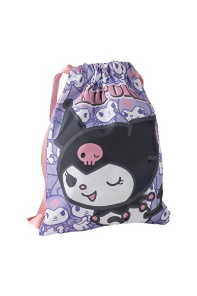 MC Micostore Children's drawstring Backpack Cerda Kuromi 630244, blue with gr...
