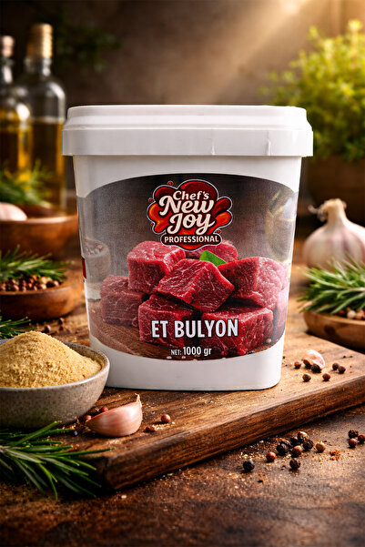 chef's new joy professional Et Bulyon 1000 G x 8 Adet - 1 Koli (Koli Bazlı Avantaj Paketi)