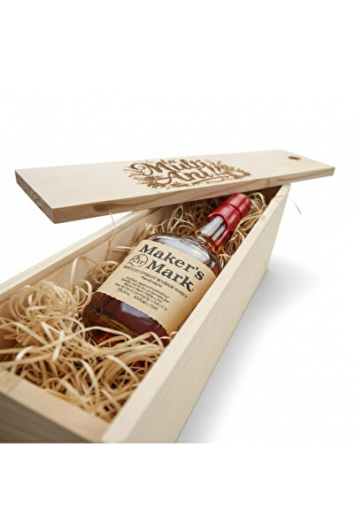 Jack Daniels Pachet Cutie Cadou Personaliata Whiskey Maker's Mark 40%, 0.7L